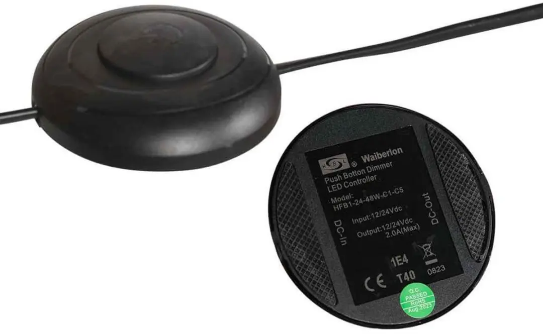 Steinhauer Ringlux 4130ZW Vloerlamp - 2x20W 4000 Lumen - Zwart - afbeelding 6 van 6