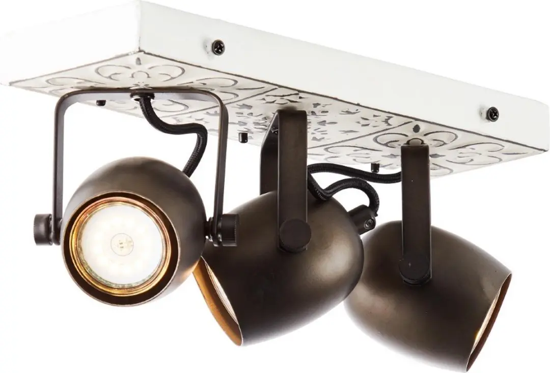 Brilliant Lapas Spot Beam 3xPAR51 GU10 - 3x35W - Zwart