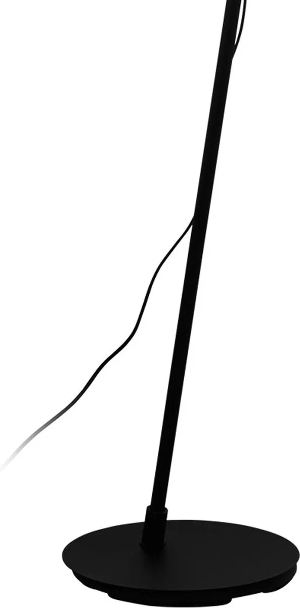 Eglo Pompeya Vloerlamp E27 - 191 cm - Zwart