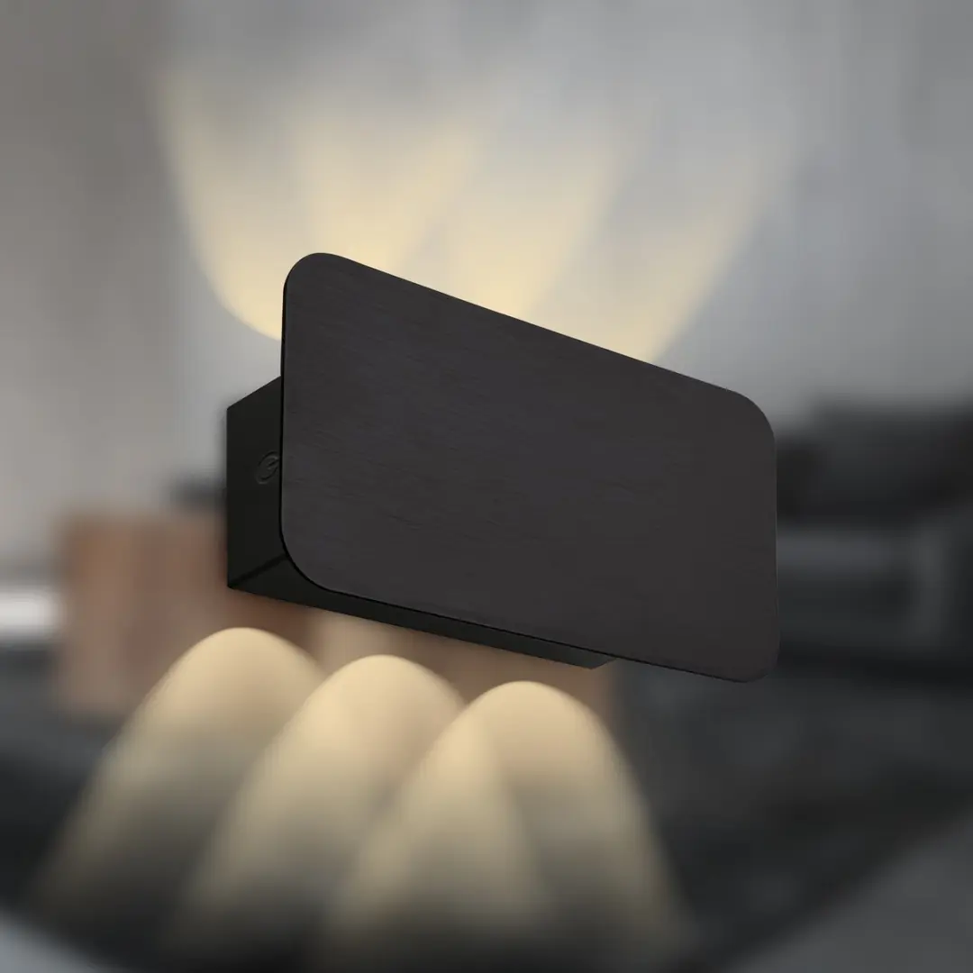 Briloner Meluna Oplaadbare Wandlamp – Zwart - afbeelding 6 van 6