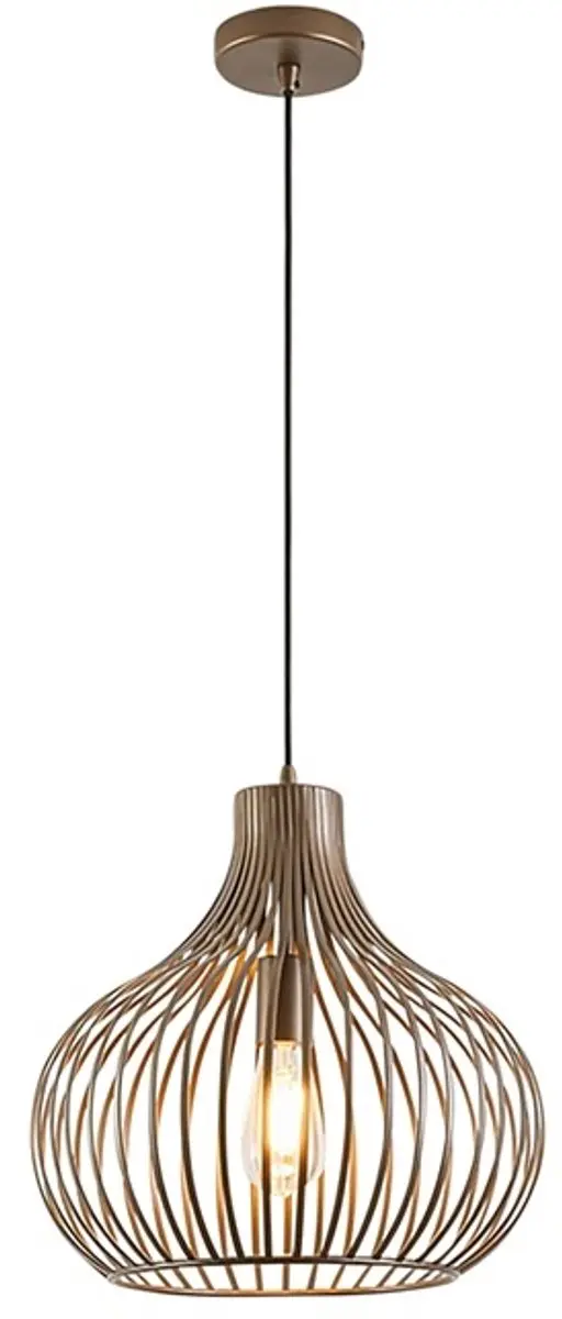 Freelight Hanglamp Aglio Brons-Goud Ø 38cm