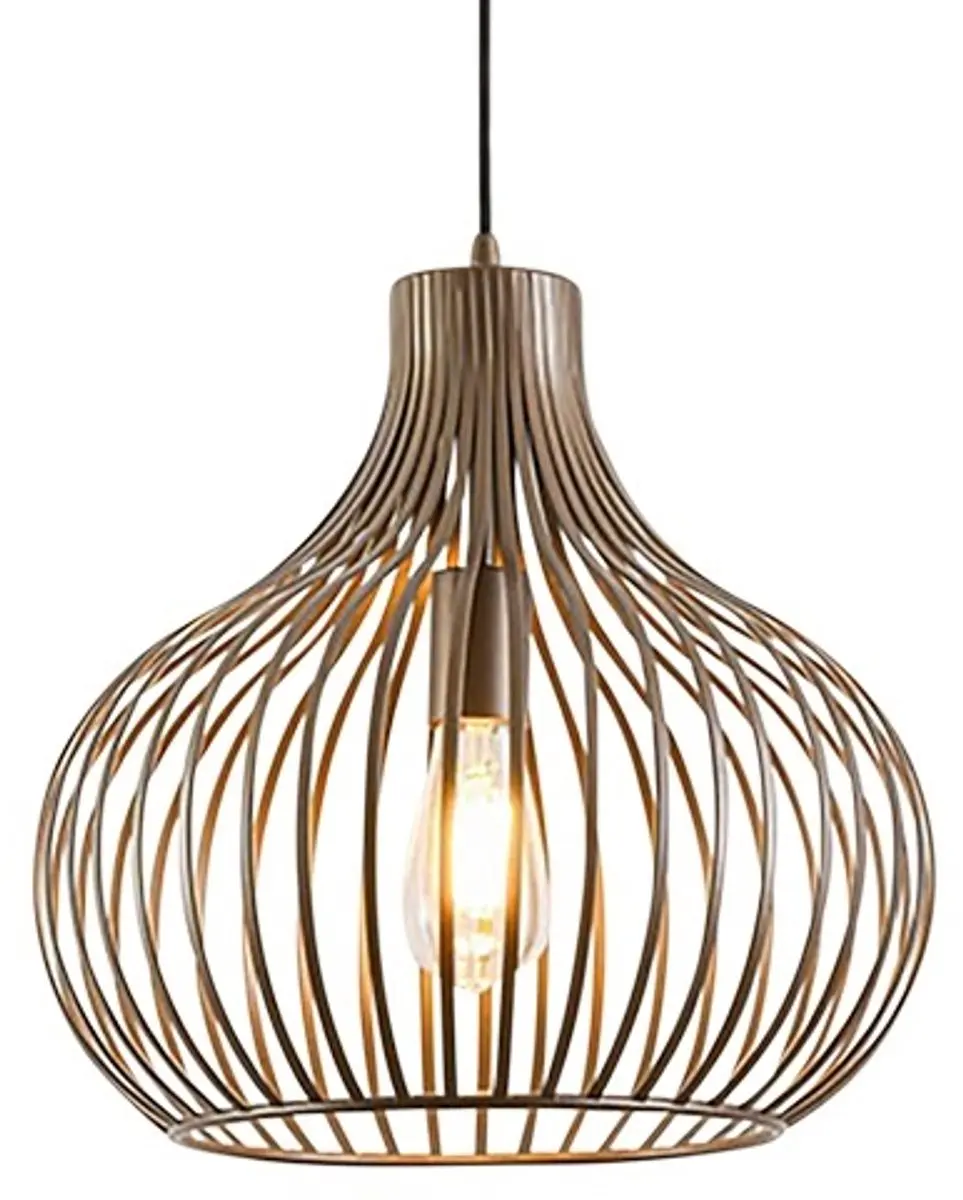 Freelight Hanglamp Aglio Brons-Goud Ø 38cm