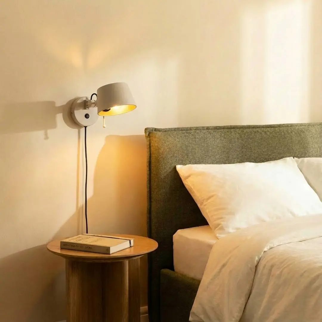Lucande Wandlamp 1 Licht E27 - 15W - Beige