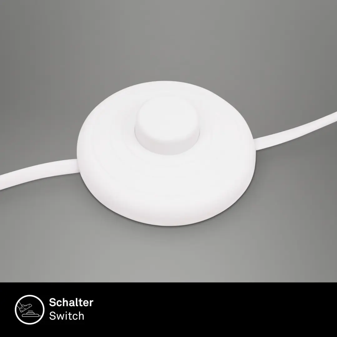Briloner Skriva Vloerlamp - 8W Wit