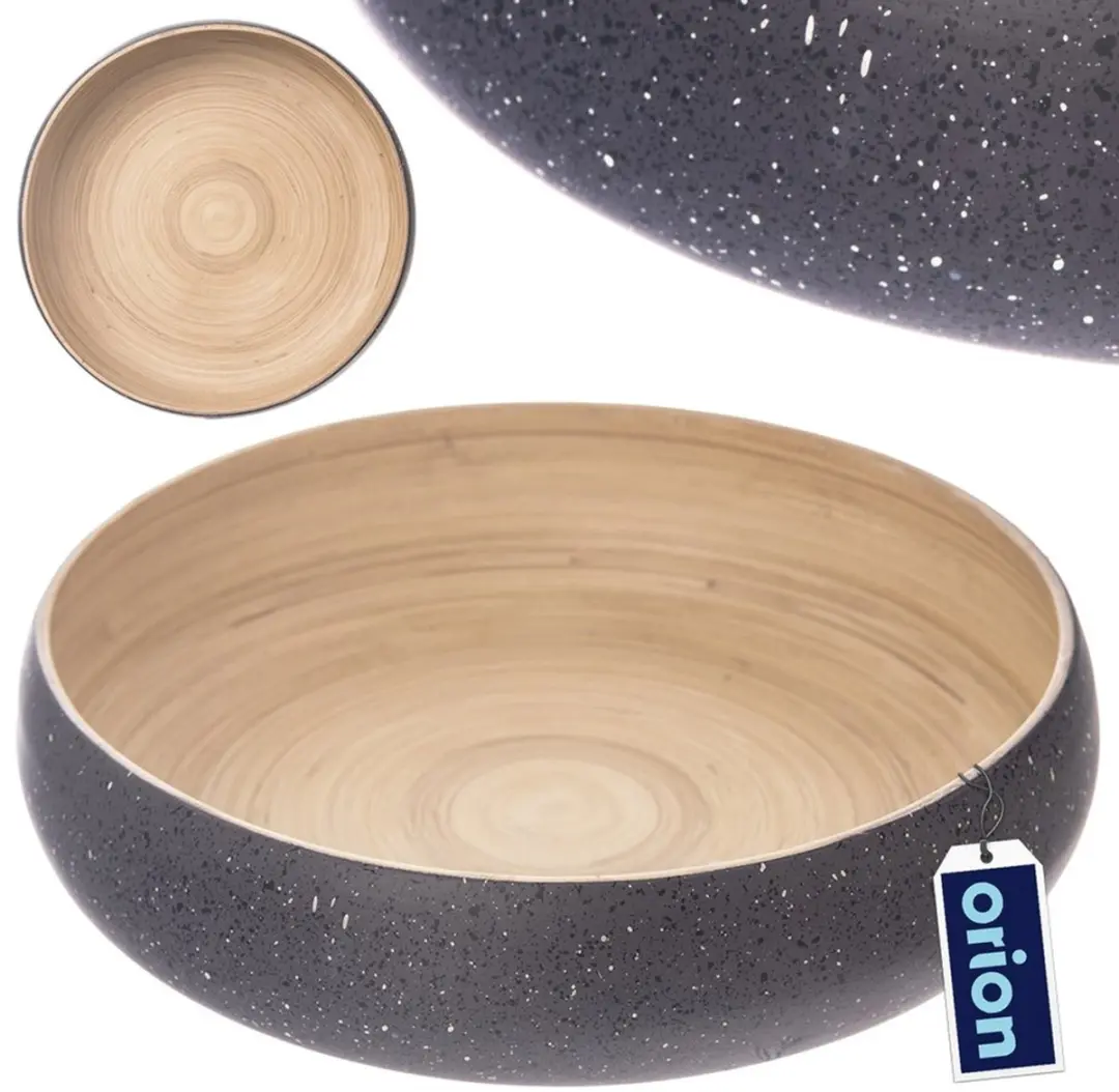 Orion Bamboe Kom 30cm - 4L - Grijs