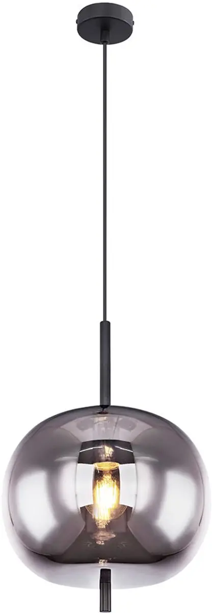 Globo Blacky Hanglamp - Ø30cm - Zwart