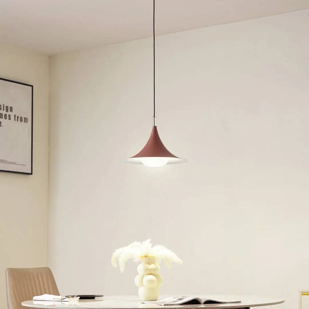 Lindby Hanglamp IJzer 1 Licht G9 8W - Bruin