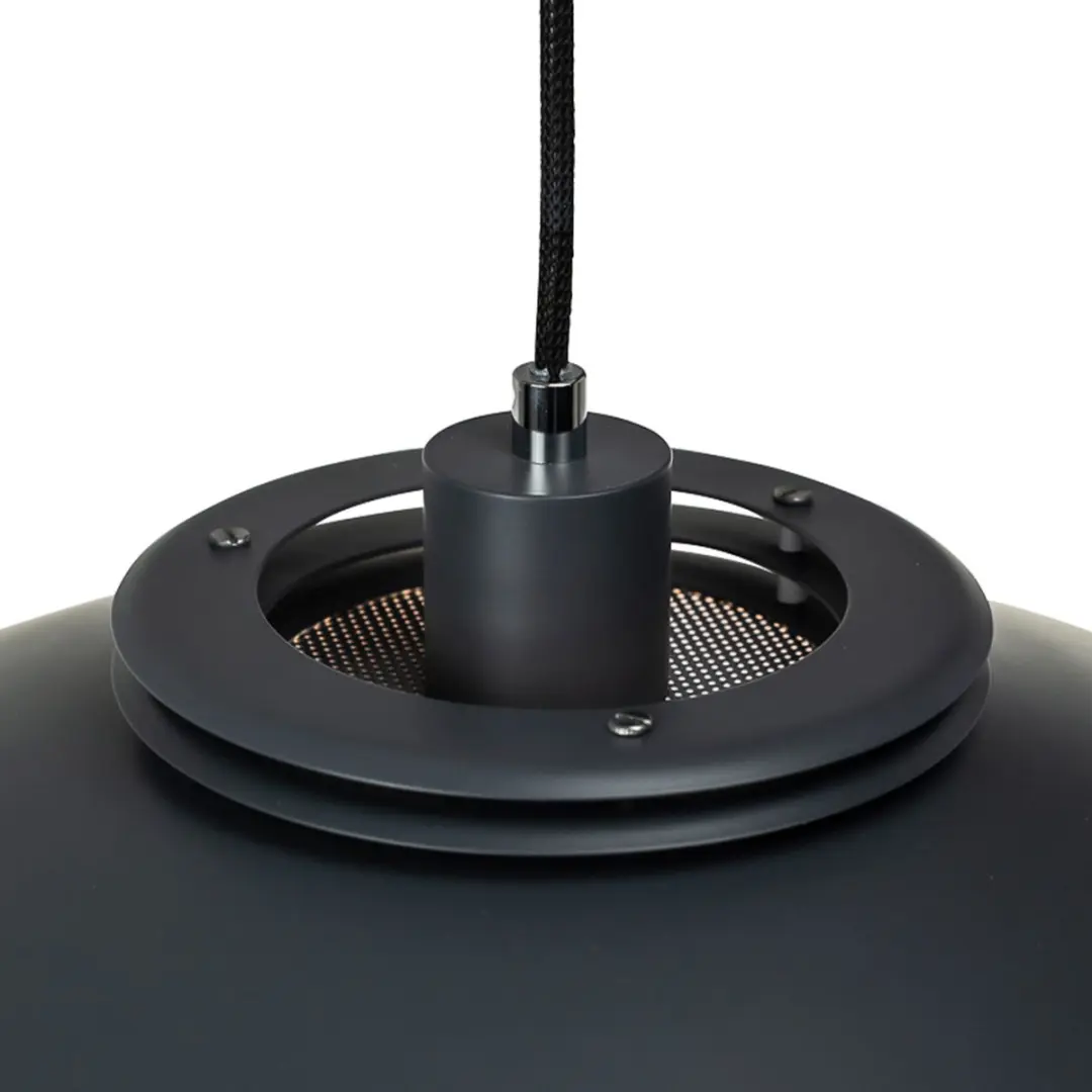 Dyberg Larsen Ejka Hanglamp 60W - 38cm Donkergrijs