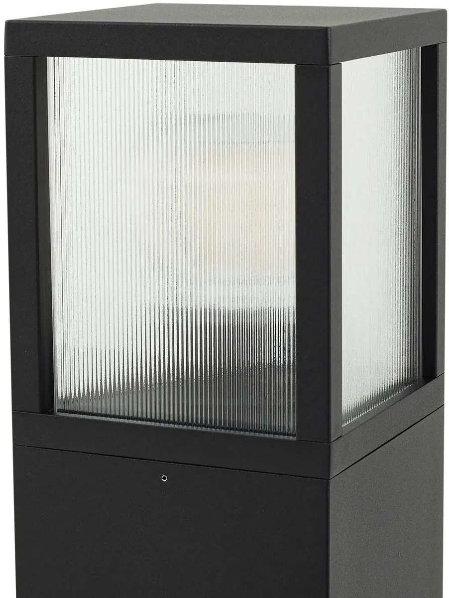 Lucande Tuinpadverlichting Metaal E27 - 90cm - Zwart - afbeelding 6 van 6