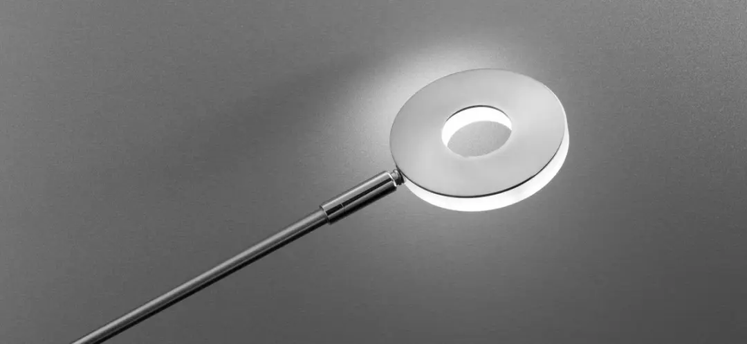 Fischer & Honsel Dent Vloerlamp 7.5W - Chroom