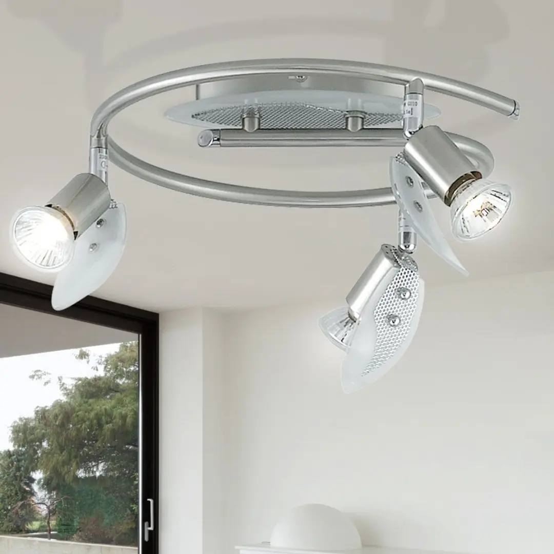 Globo 5724-3 Plafondlamp Spot - Zilver