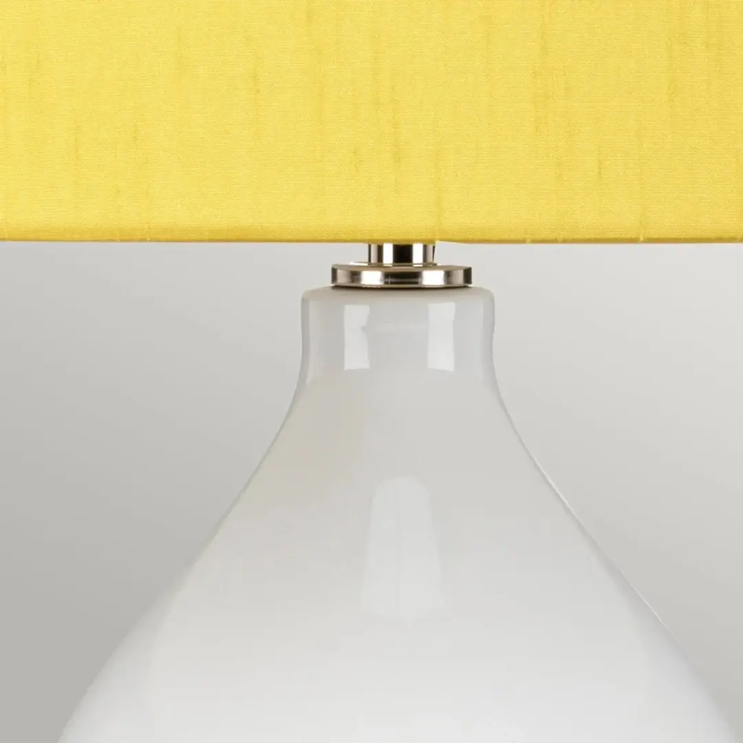 Elstead ISLA LED Tafellamp - Polished Nickel - 1x E27 60W