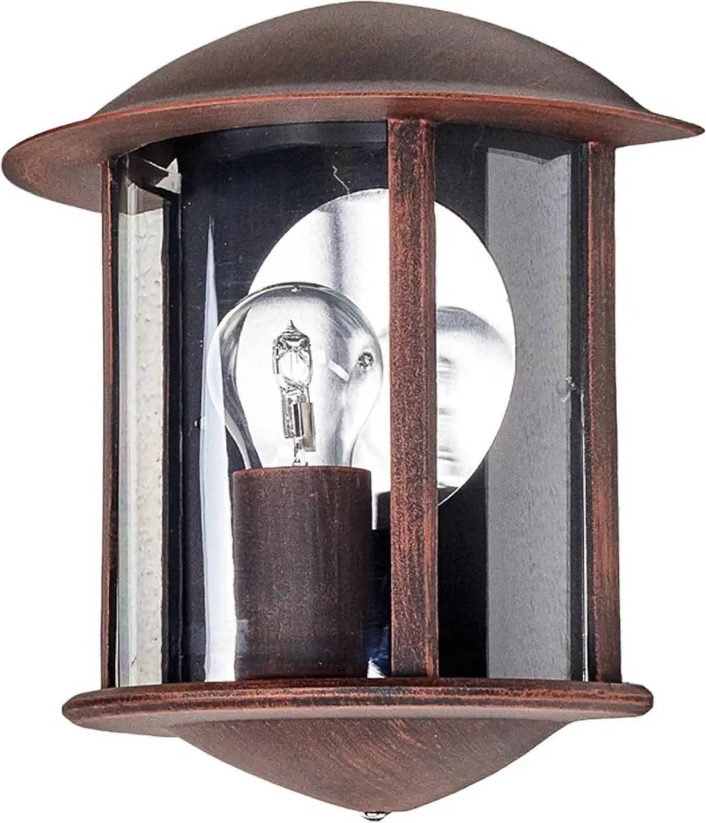 Lindby Wandlamp Buiten 1 Licht E27 - Roest