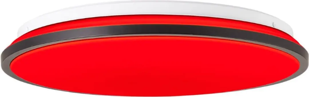 Brilliant Heida RGB Plafondlamp Ø39,5cm - Zwart