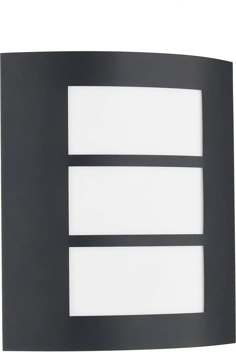 Lindby Wandlamp Buiten 1 Licht E27 - Zwart