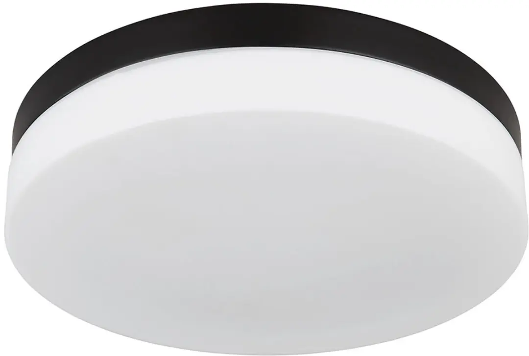Globo Vranos Plafondlamp 30cm - 3x E27 - Zwart
