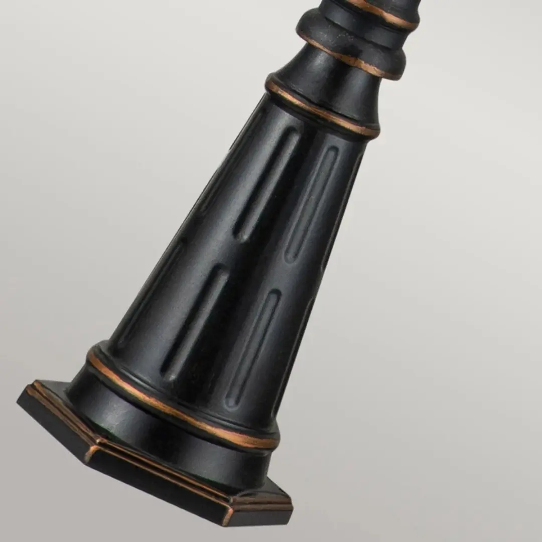 Elstead Lighting Baltimore LED Tuinpilaar - E27 60W - Ø30cm - Weathered Bronze