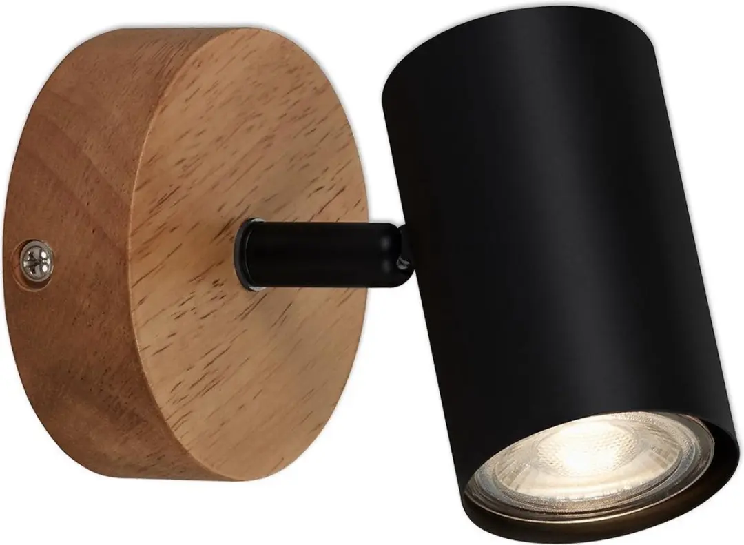 Briloner WOOD & STYLE Wandlamp GU10