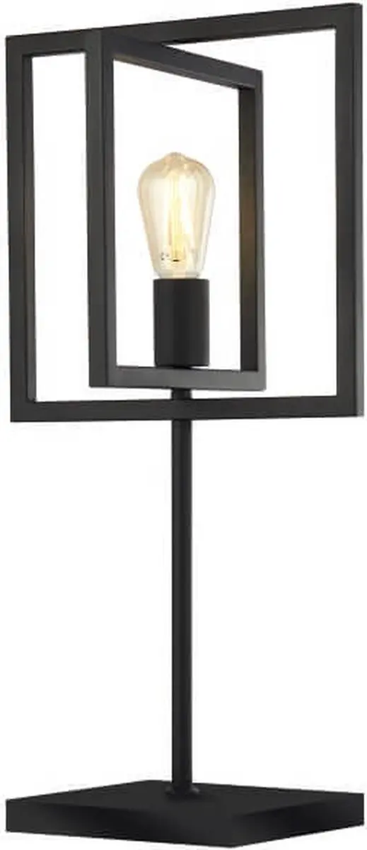 Searchlight Plaza Tafellamp EU23201-1BK - Zwart