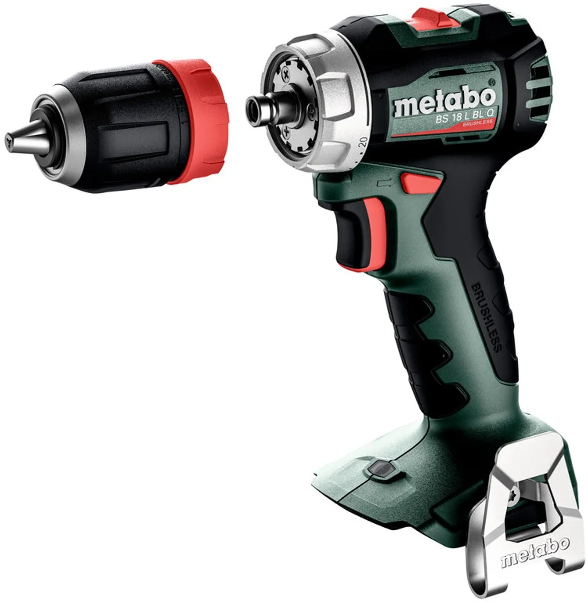 Metabo BS 18 L BL Q Accu-schroefboormachine - 18V - Zonder accu/lader