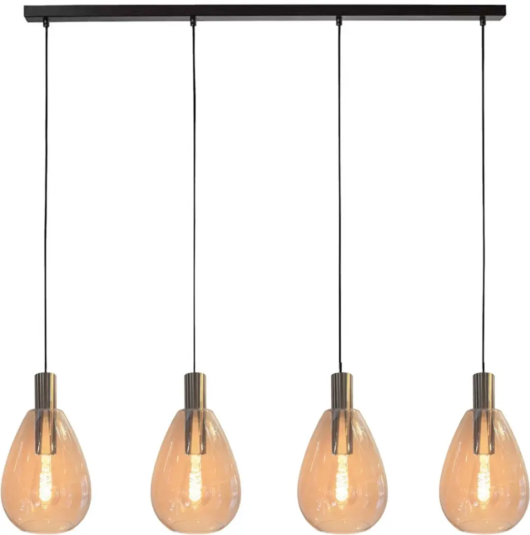 Freelight Dorato Hanglamp 4-lichten - Brons/Goud