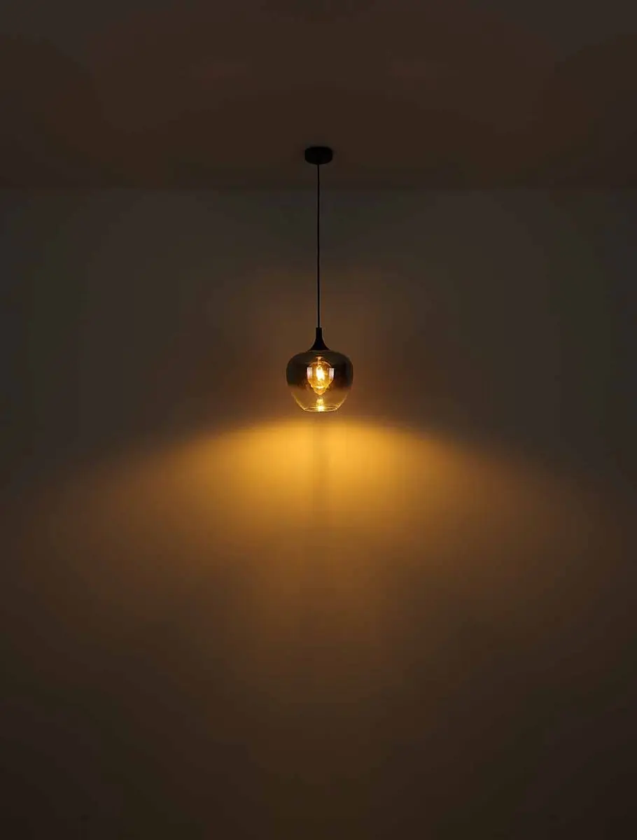Globo Maxy Plafondlamp 3x E27 - Ø45cm - Zwart - afbeelding 6 van 6