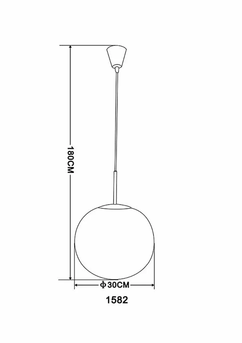 Globo Balla Binnen E27 Wandlamp 60W - Nikkel - Wit