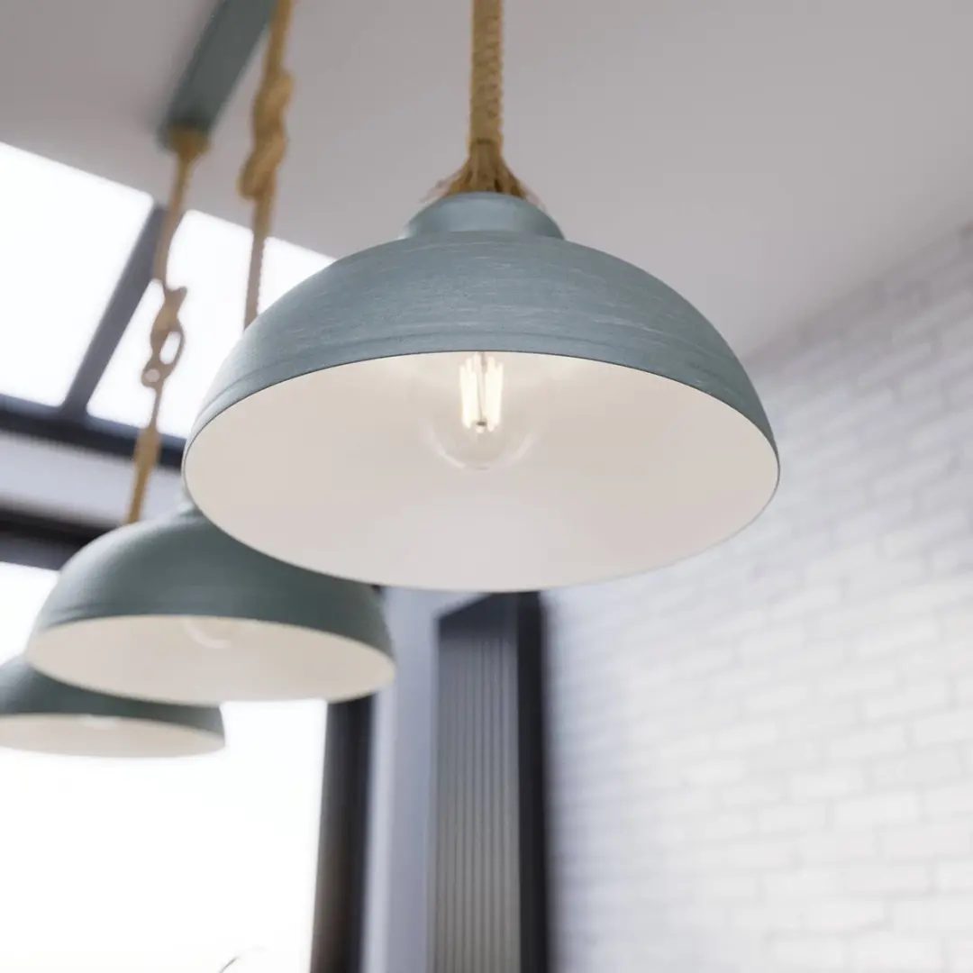 Lindby Chaby Hanglamp 3xE27 Beton