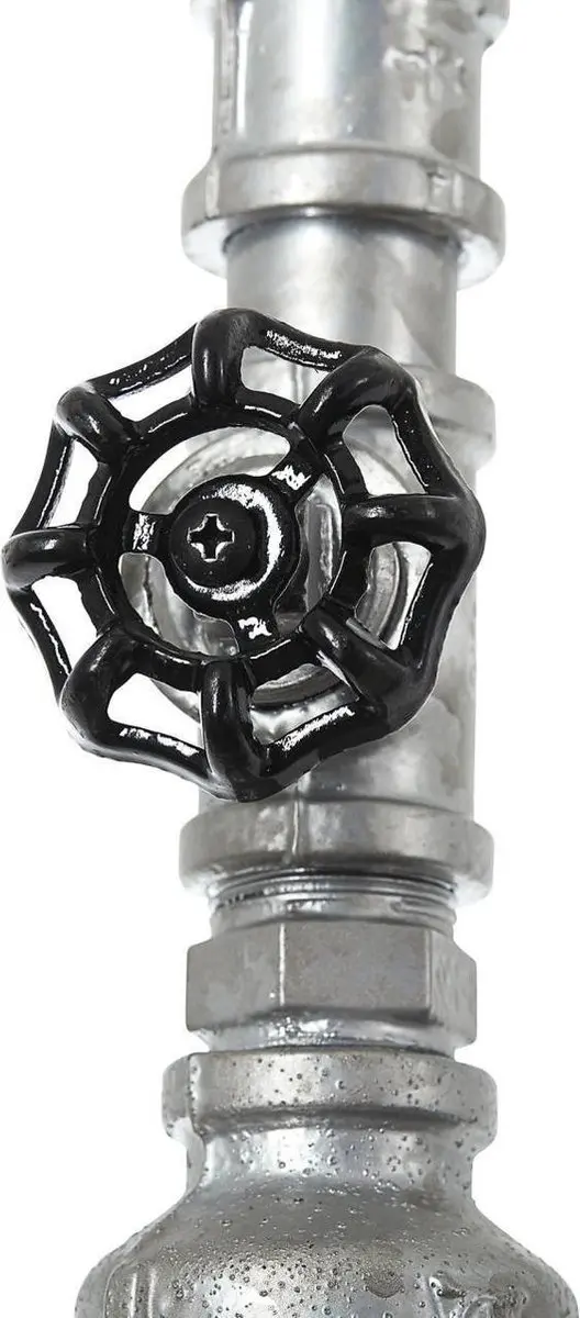 Brilliant Pijp Hanglamp 1-licht Zilver - 60W E27