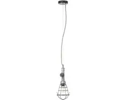Brilliant Pijp Hanglamp 1-licht Zilver