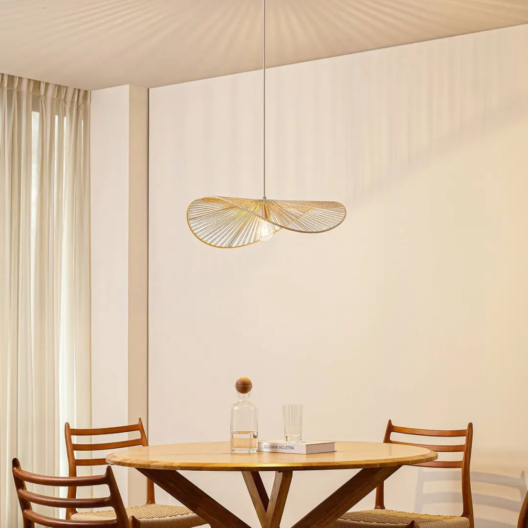 Lindby Hanglamp Papier 1 Licht E27 - 16cm - Beige