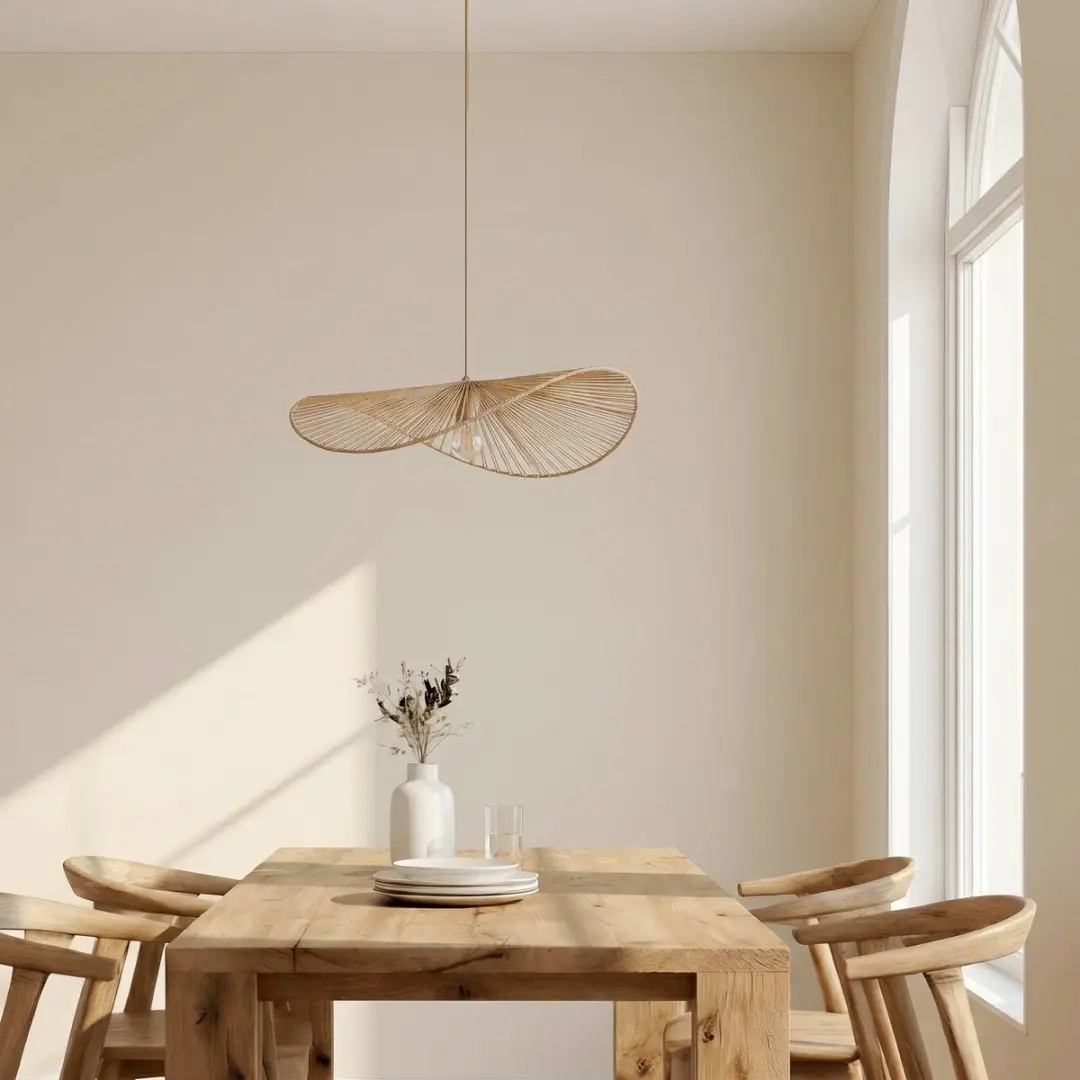 Lindby Hanglamp Papier 1 Licht E27 - 16cm - Beige