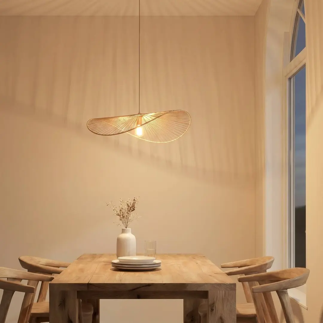 Lindby Hanglamp Papier 1 Licht E27