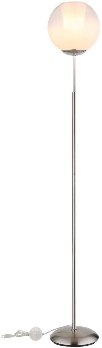 Globo Barry Staal Tafellamp Ø25cm - E27