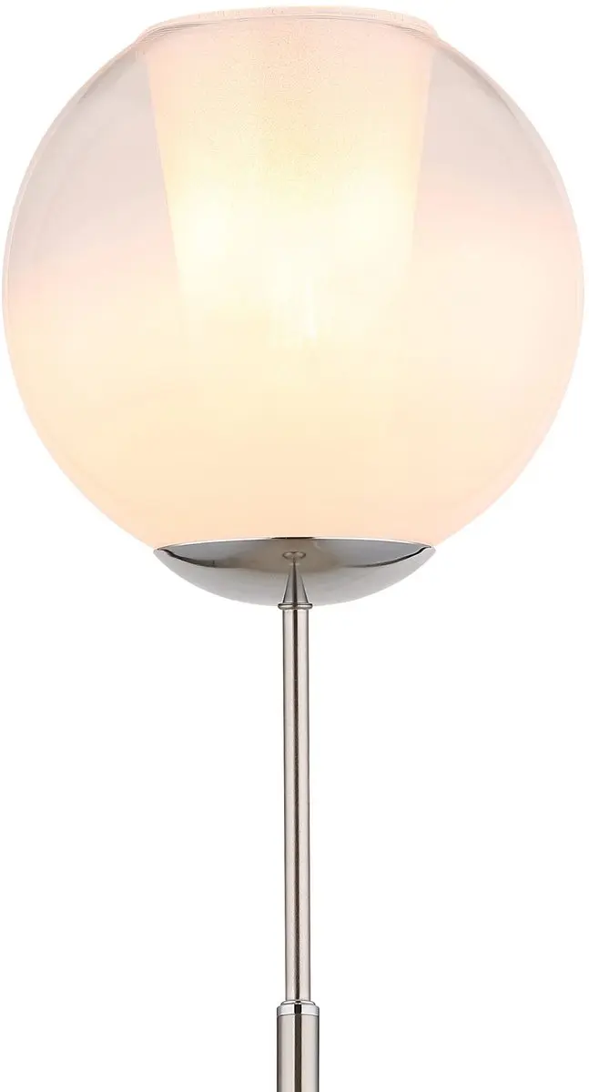 Globo Barry Staal Tafellamp Ø25cm - E27