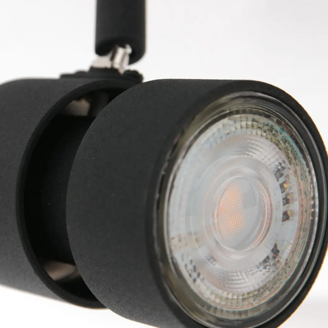Steinhauer Spot Natasja 7904ZW Plafondspot - 4 Lichtpunten - 90cm - Zwart