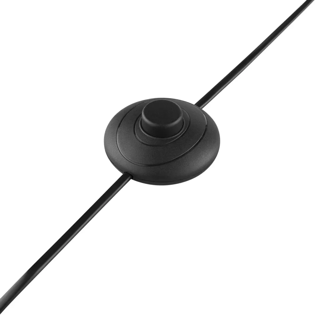 Brilliant Fanny Vloerlamp - E27 20W - Messing/Wit