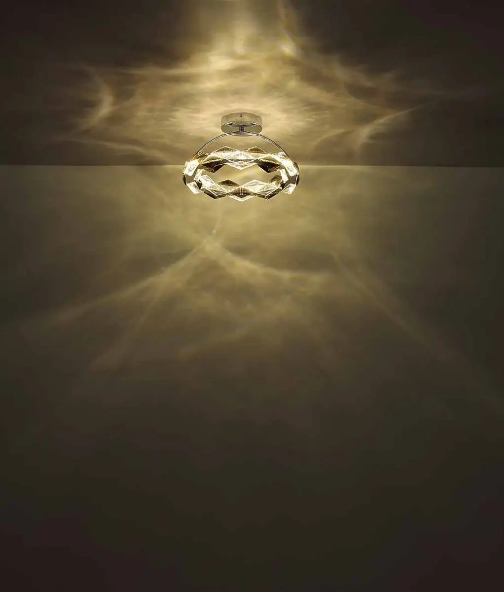 Globo Karilion Plafondlamp Ø60cm - Chroom - LED