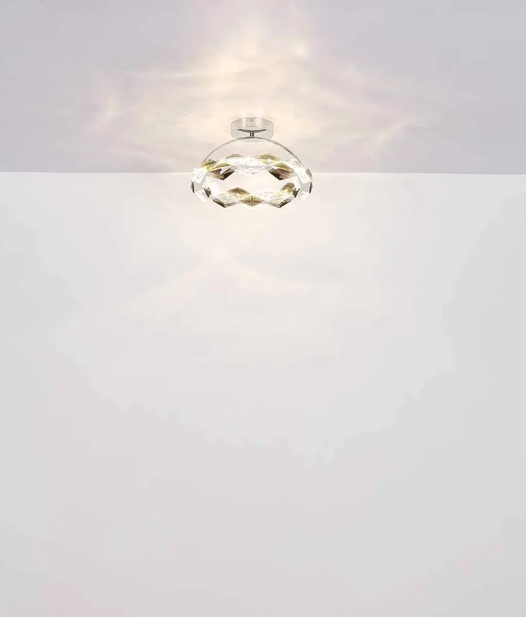 Globo Karilion Plafondlamp Ø60cm - Chroom - LED