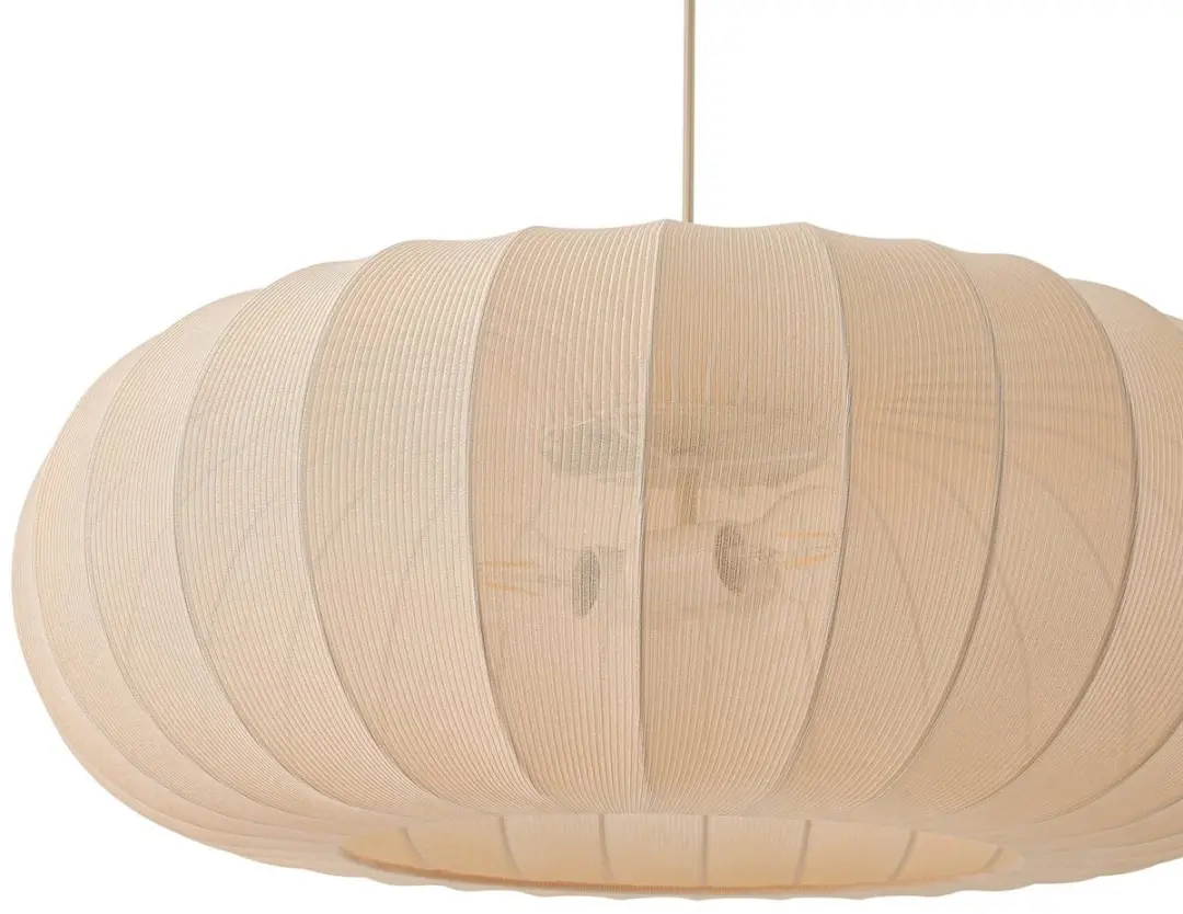 Lindby Hanglamp 3-lichts Textiel Metaal 70cm - Beige
