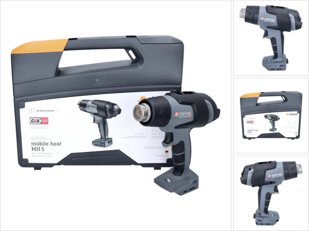 Steinel Mobile Heat MH5 Accu-heteluchtpistool - zonder accu/lader - afbeelding 6 van 6