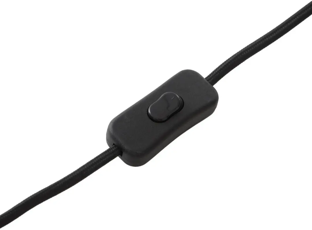 Lucande Tafellamp 1 Licht E27 - Zwart