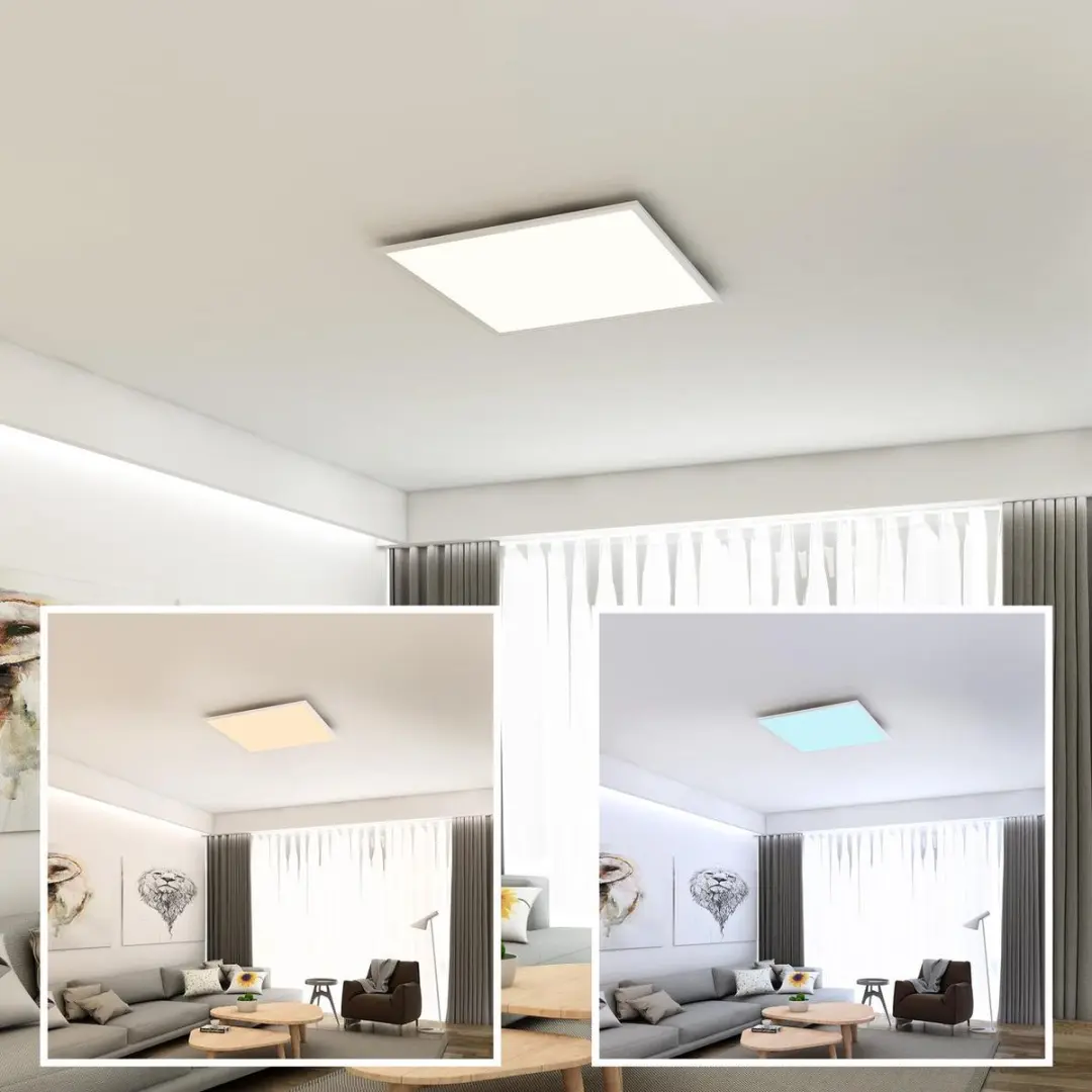 Briloner Piatto Plafonnière LED 36W 3800lm - Wit