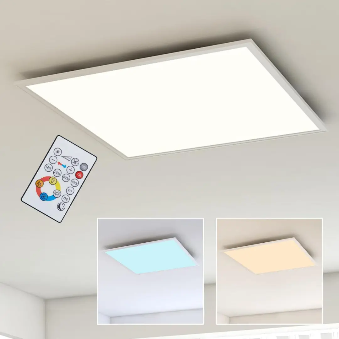 Briloner Piatto Plafonnière LED 36W 3800lm - Wit