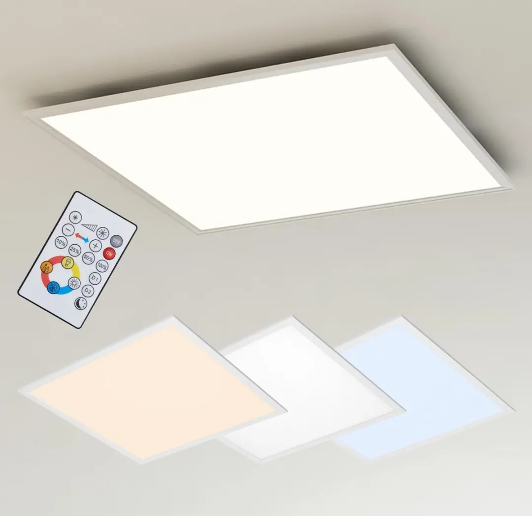 Briloner Piatto Plafonnière LED 36W 3800lm - Wit