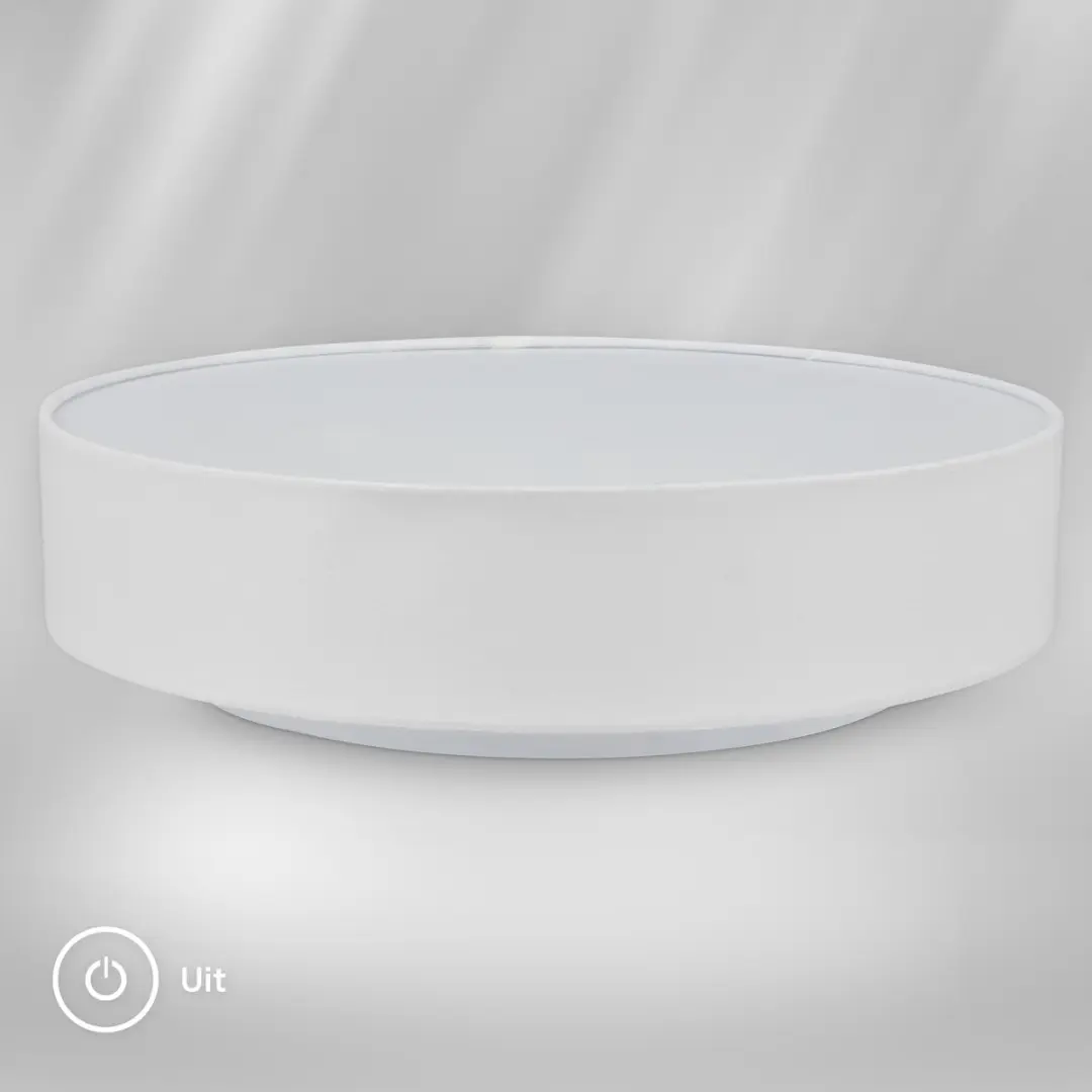 Briloner Duck LED Plafondlamp 24W Ø38cm - Wit