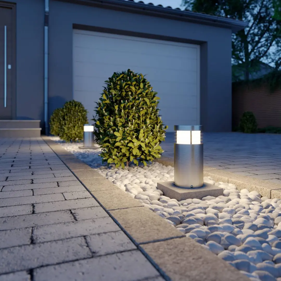 ARCCHIO Buitenlamp Roestvrij Staal 1 Lichtpunt - E27