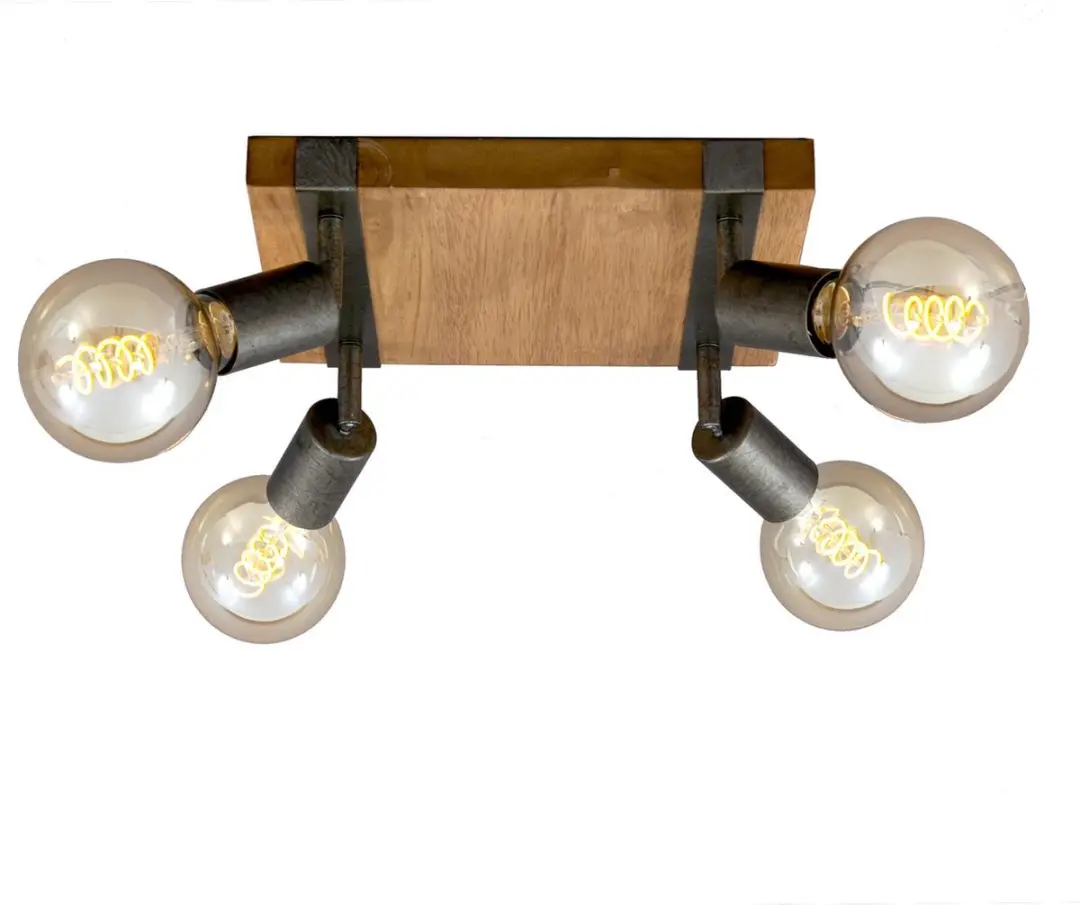 Briloner WOOD BASIC Plafondlamp