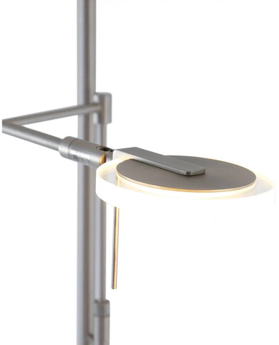 Steinhauer Turound 2560ST Vloerlamp - Zilver