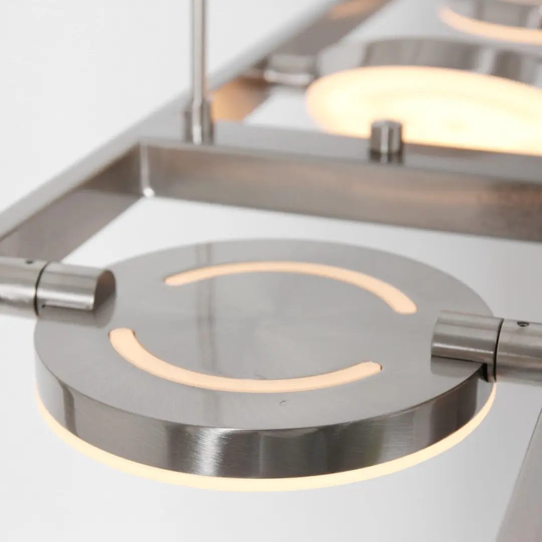 Steinhauer Hanglamp Soleil 3516ST 4000 Lumen - Zilver
